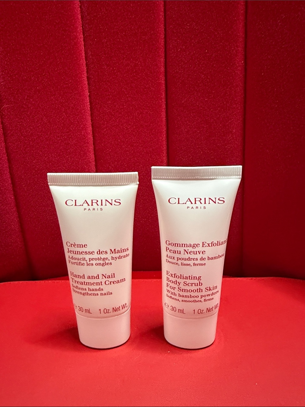 Clarins Hand & Body Scrub Duo